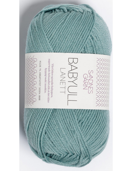 Lanett Babyull 6841 Ljus Aqua