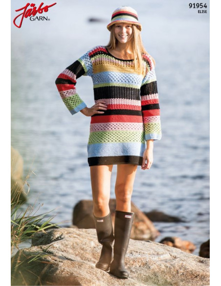 Stickbeskrivning 91954 Elise