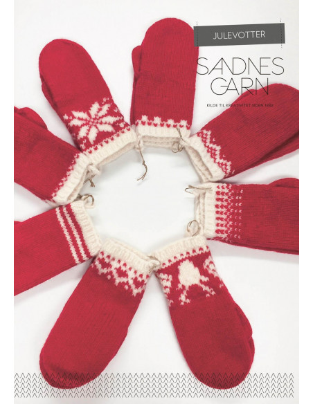 Stickbeskrivning Julvotten fritidsgarn