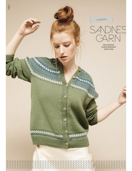 Mönsterhäfte 1911 Hverdag Dam Svensk Text