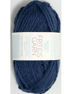 Fritidsgarn 6364 Mörk Blå