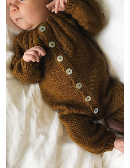 Stickbeskrivning PetitKnit Sunday suit