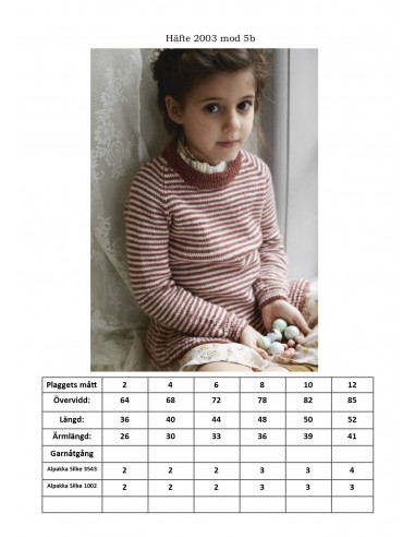 Mönsterhäfte 2003 Mykt til Barn Svensk Text