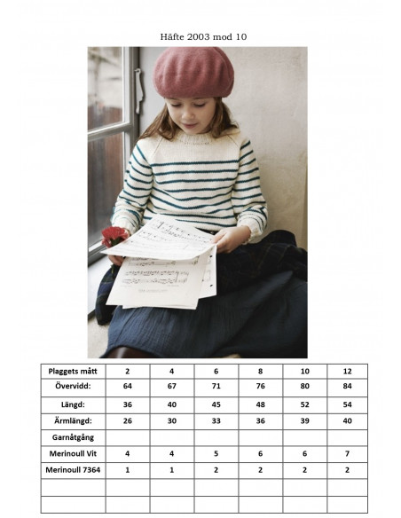 Mönsterhäfte 2003 Mykt til Barn Svensk Text