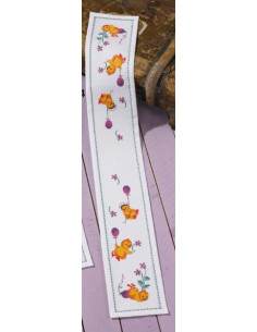 Påsklöpare Kycklingar m ballonger 15x94cm