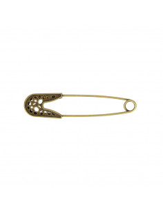 Kiltnål antik guld8,5cm