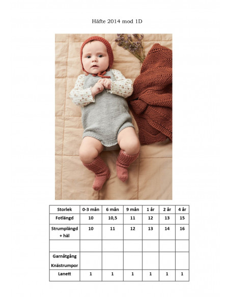 Mönsterhäfte 2014 Mjuk Start Svensk text