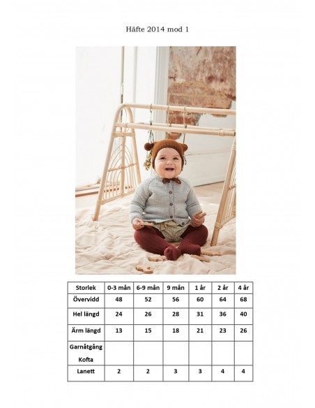 Mönsterhäfte 2014 Mjuk Start Svensk text