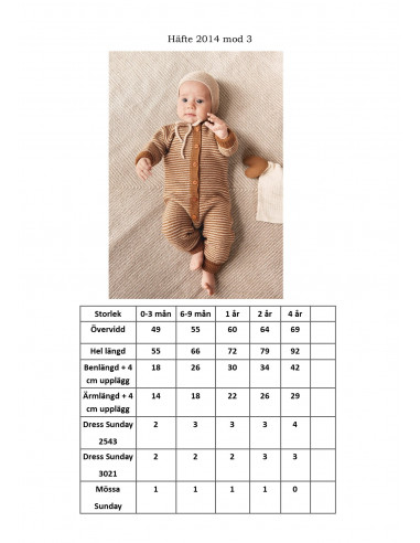 Mönsterhäfte 2014 Mjuk Start Svensk text