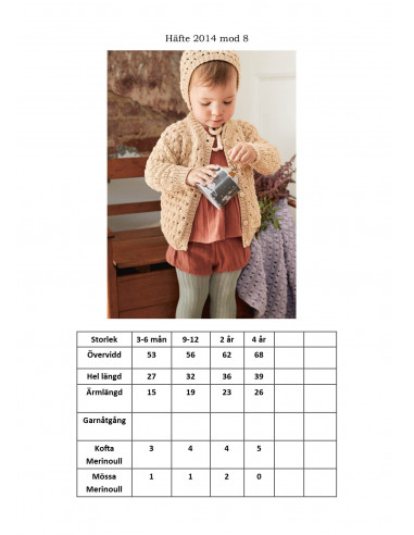 Mönsterhäfte 2014 Mjuk Start Svensk text