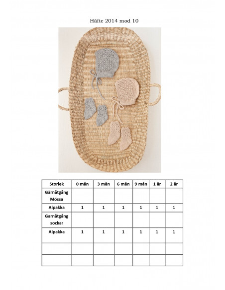 Mönsterhäfte 2014 Mjuk Start Svensk text