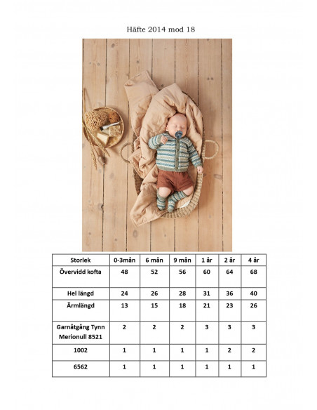 Mönsterhäfte 2014 Mjuk Start Svensk text