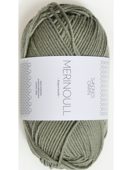 Merinoull 8521 Ljus dimgrön