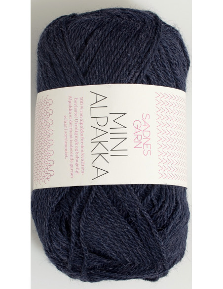 Mini Alpakka 6081 Djupblå