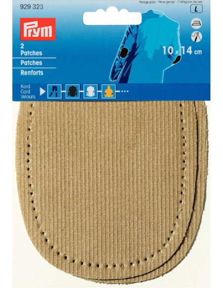 Ärmlapp Manchester Beige 2-pack
