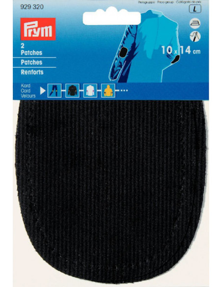 Ärmlapp Manchester Svart 2-pack