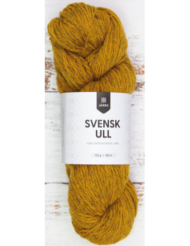 Svensk ull 100g 007 Buttercup Yellow