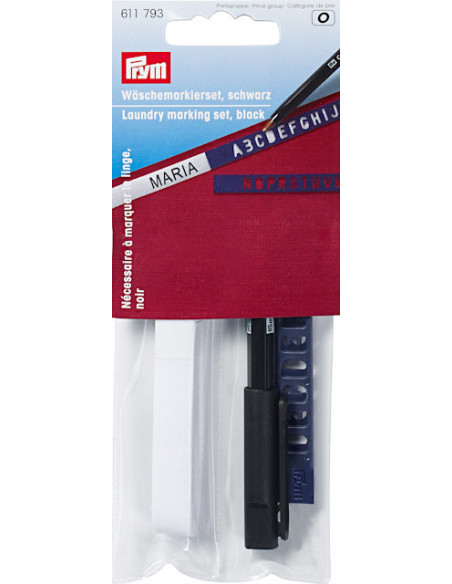 Märkset med schablon