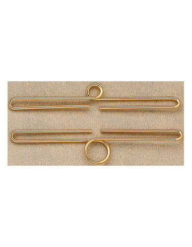 Beslag 16 cm guld