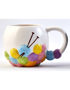 Mugg "Knitting"