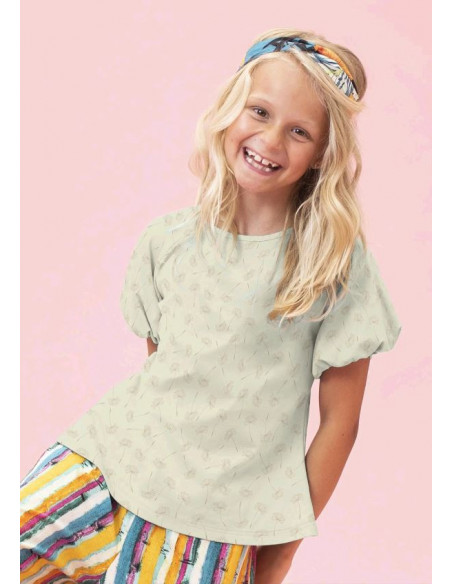 Tyg Natur m mönster