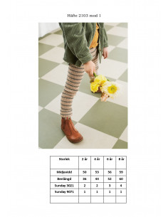 Mönsterhäfte 2103 Mjukt till barn Svensk text 2