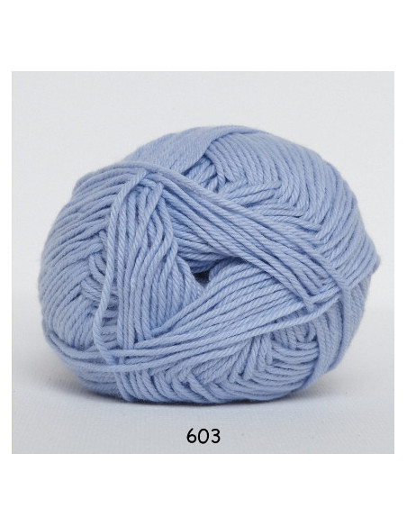 Cotton 8  603 Ljusblå