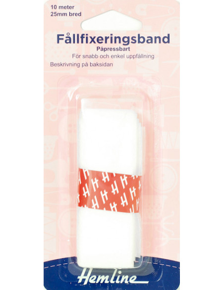 Fållfixeringsband 25mm 10m