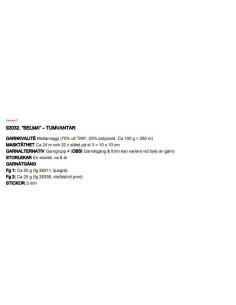 Stickbeskrivning 92032 mellanraggi 2