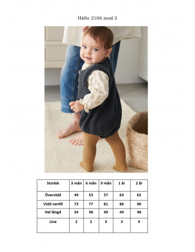 Mönsterhäfte 2106 Sommer baby