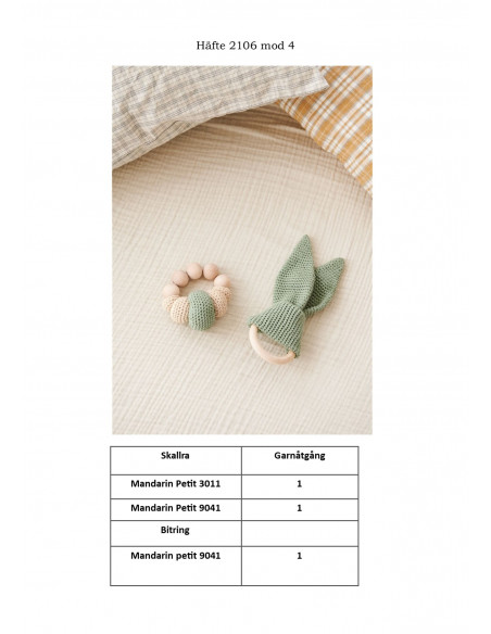 Mönsterhäfte 2106 Sommer baby