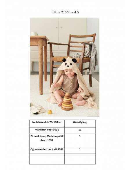 Mönsterhäfte 2106 Sommer baby