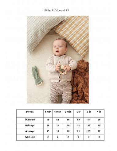 Mönsterhäfte 2106 Sommer baby