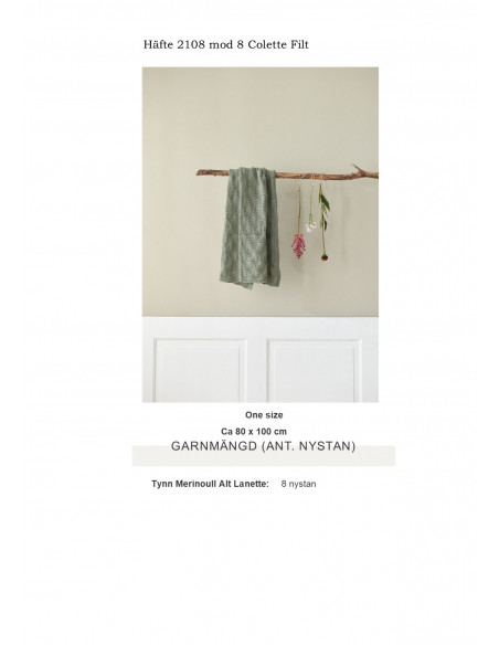 Mönsterhäfte 2108 Myk Start Baby Svensk text