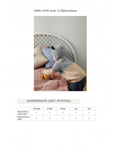 Mönsterhäfte 2108 Myk Start Baby Svensk text