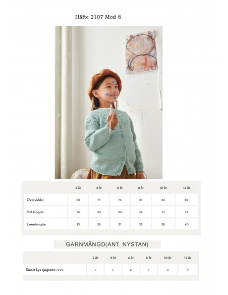 Mönsterhäfte 2107 Svensk Text