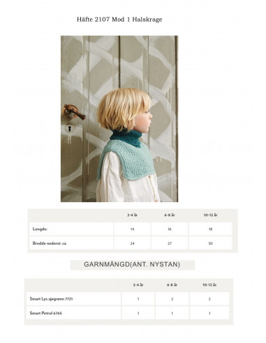 Mönsterhäfte 2107 Svensk Text