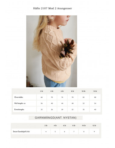 Mönsterhäfte 2107 Svensk Text