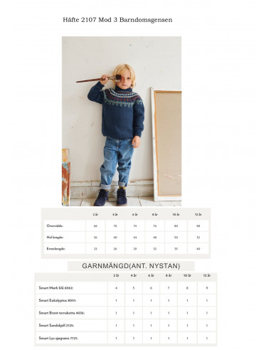 Mönsterhäfte 2107 Svensk Text