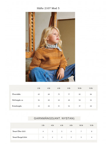 Mönsterhäfte 2107 Svensk Text