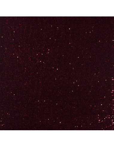 Paljetttyg Bordeaux