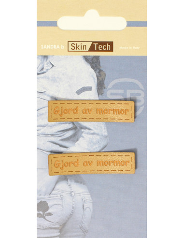 Märke fg 7 "Gjord av Mormor"