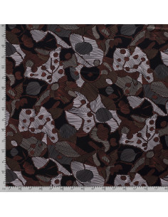 viskos jersey Abstrakt svart 2