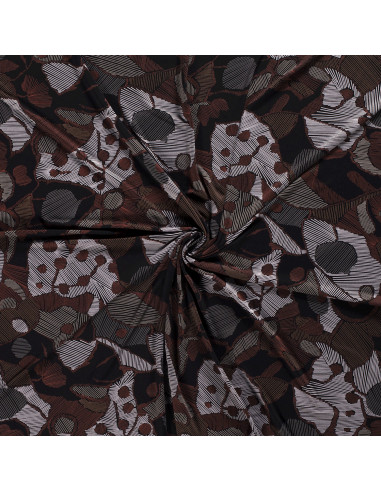 viskos jersey Abstrakt svart