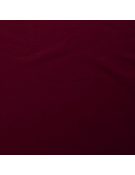 Jerseytyg French Terry Flossad Bordeaux