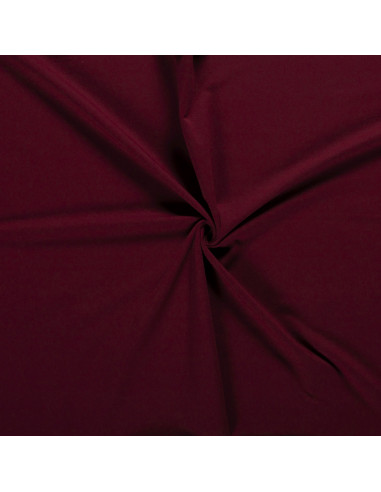 Jerseytyg French Terry Flossad Bordeaux