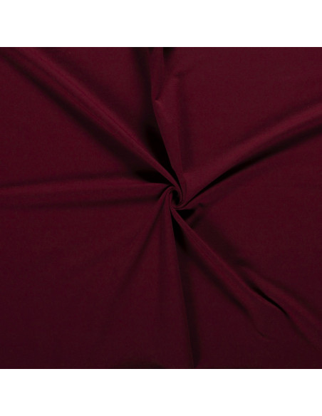 Jerseytyg French Terry Flossad Bordeaux