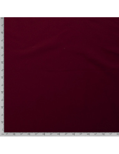 Jerseytyg French Terry Flossad Bordeaux