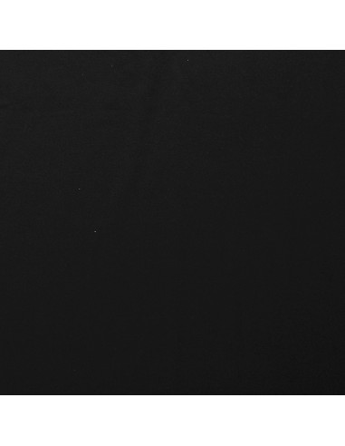 Jerseytyg French Terry Flossad Svart