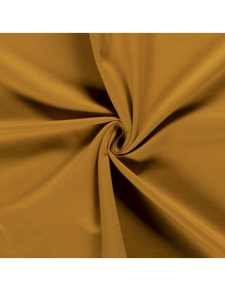 Jerseytyg French Terry Flossad Ocker